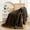 Black, variant on Plush Velvet Throw Blanket - 39.37×27.56in Soft Flannel Blanket for Couch, Bed & Travel