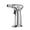 Silver, variant on Blue Blue Alloy Metal Windproof Butane Lighter Triple Blue Flame Torch For Outdoor Bbq Baking Camping