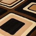 thumbnail image 2 of HomeRoots 368748 63 x 86 in. Brown Polypropyelene Area Rug, 2 of 2