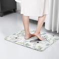 thumbnail image 4 of Pioneer Flower Floral Print Flannel Non Slip Door Rugs,Washable Door Mats Indoor,Decorative Door Mats,Dirt-Resistant and Absorbent Doormat for Entrance,Bedroom,Kitchen,Bathroom,31.5"x17", 4 of 4