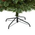 thumbnail image 7 of Nearly Natural 7ft. White Mountain Pine Artificial Christmas Tree with 400 Clear LED Lights and Pine Cones, 7 of 7