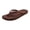 Chocolate, variant on Women's Sky Leather Sandal, Chocolate, 9 M US