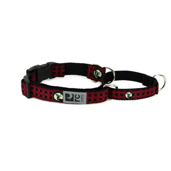 RC Pets 3/4 Inch Easy Clip Web Martingale Training Dog Collar, Small, Urban Woodsman