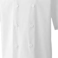 thumbnail image 3 of Premier Mens Short-Sleeved Chef Jacket, 3 of 4