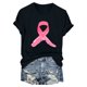 thumbnail image 4 of Blusas de Manga Corta para las Mujeres Divertida Impresión Cuello Redondo Camiseta Vintage, Blusas de Primavera para las Mujeres, 4 of 4