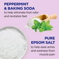thumbnail image 3 of Dr Teal's Pure Epsom Salt Cooling Foot Soak with Peppermint & Baking Soda, 2 lbs, 3 of 8