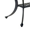 thumbnail image 4 of Benjara 42 Inch Large Outdoor Patio Metal Coffee Table, Bronze, 4 of 4