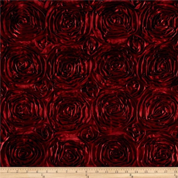 Wedding Burgundy, Fabric by the Yard