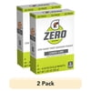 (2 pack) Gatorade G Zero Sports Drink Lemon Lime, Powdered Energy Drink Mix, 0.10 oz, 10 Count Packets