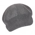 thumbnail image 4 of de moda unisex Gorra de vendedor de periódicos Sombrero para el sol gris Sunnimix Boina de moda, 4 of 6