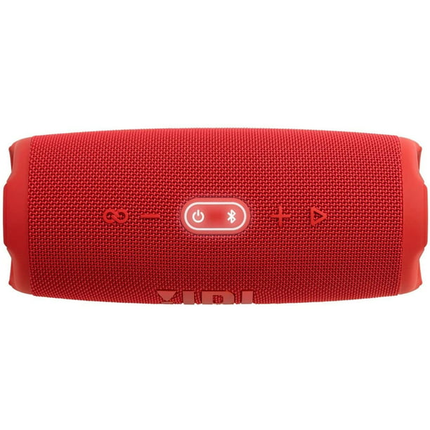 JBL Charge 5 Red Portable Wireless Bluetooth Speaker - -