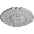 thumbnail image 3 of Ekena Millwork 16 3/8"OD x 1 3/4"P Southampton Ceiling Medallion (Fits Canopies up to 2 3/4"), Hand-Painted Frost, 3 of 6