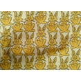 thumbnail image 4 of oneOone Cotton Poplin Fabric Rabbit Block Print Fabric By The Yard 42 Inch Wide, 4 of 4