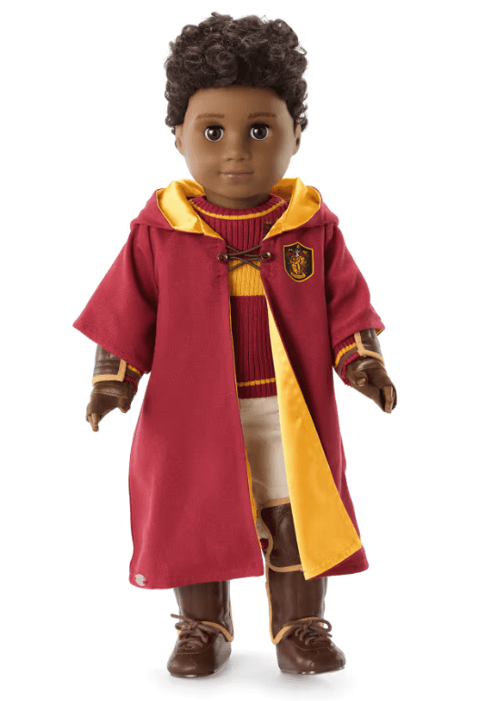 American Girl Harry Potter Gryffindor Quidditch Uniform for 18inch Doll New Box