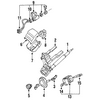 Genuine OE Mitsubishi Lock Assembly - MB627883