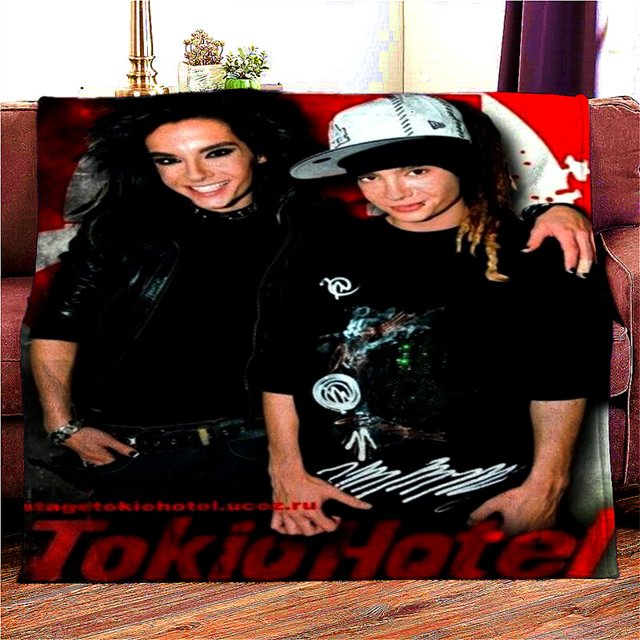 Tokio-Manta de banda para Hotel, cobija Decke,deka, couverture,viltti,koc,담요,deken,cobertor,frazada, täppe, teppe, cama, sofá, manta de dormitorio