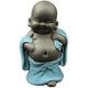 thumbnail image 3 of SUPVOX Laughing Buddha Statue Monk Figurine Baby Crafts Dolls Maitreya Feng Shui Ornaments Gift Sky-blue, 3 of 5