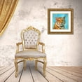 thumbnail image 3 of Roko, Ken 12x12 Gold Ornate Wood Framed with Double Matting Museum Art Print Titled - Indifferent Tiger, 3 of 4