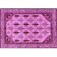 thumbnail image 1 of Ahgly Company Indoor Rectangle Abstract Purple Modern Area Rugs, 7' x 9', 1 of 4