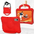 thumbnail image 3 of SaniMore for Samsung Galaxy Tab A9 Plus 12.4" 2023 SM-X810/X816/X818 Case, Shockproof Full-Body Handle Stand Tablet Protective Kids-friendly Lightweight Cover, Red, 3 of 6