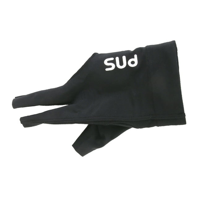 Durable Snooker Billiard Cue Left Hand Guantes de 3 para juegos de interior shamjiam Snooker Guante