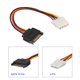thumbnail image 2 of SATA 15 pines macho a RIDE Big 4 pin Disco duro Cable de alimentación Cable conector WDOplteas Para estrenar, 2 of 3