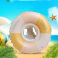 thumbnail image 4 of Aro Salvavidas PVC JShteea para Piscina Círculo Natación Fiesta Playa Amarillo, 4 of 9