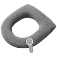 thumbnail image 1 of TIELUTT Bathroom Toilet Seat Cover Pads Soft Warmer Toilet Seat Cushion Cover Stretchable Washable Comfortable Light Toilet Seat Cover and Rug Toilet Seat Mat Set Bathroom Rug Set Bath Rug Large Mats, 1 of 6