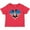 Red, variant on Inktastic Boston Terrier Dog US Flag July 4th Boys or Girls Baby T-Shirt