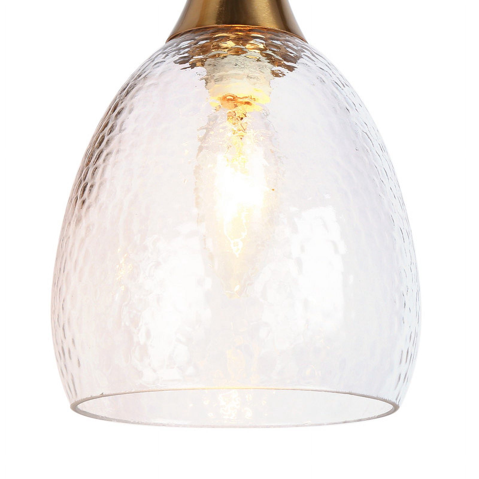 LNC Blobfish 13.8-in 2-Light Polished Gold LED Modern/Contemporary Vanity Light