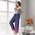thumbnail image 5 of Sikiie Violet Glitter Women’s Ultra-Soft Comfy Lounge Pants Sleepwear Comfy Lounge Pants Drawstring Sleep Bottoms with PocketsXX-Large, 5 of 6