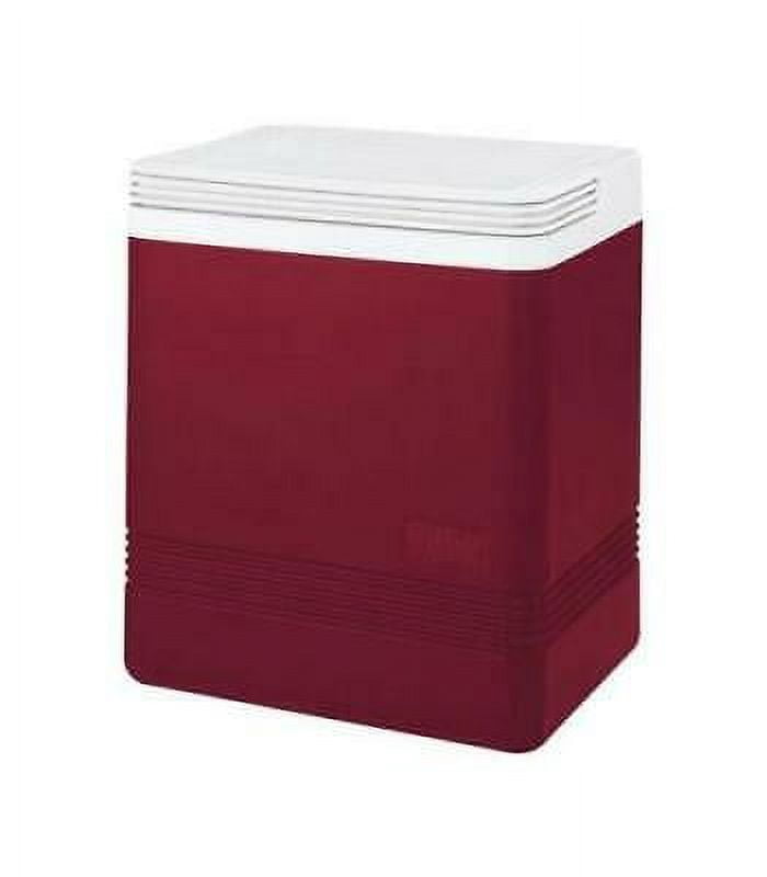 Igloo 24 Can Hard Sided Ice Chest Cooler, Red