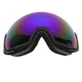 thumbnail image 4 of Gafas de esquí con lentes magnéticas, antivaho y lentes intercambiables de doble capa para hombre y mujer, color azul., 4 of 14