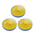 thumbnail image 1 of Shisuyan Sun Height Measuring Instrument Yellow 3Pcs 5.1X5.1X0.6In, 1 of 8