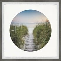 Marmont Hill Way to Sea Framed Wall Art, 12" x 12"