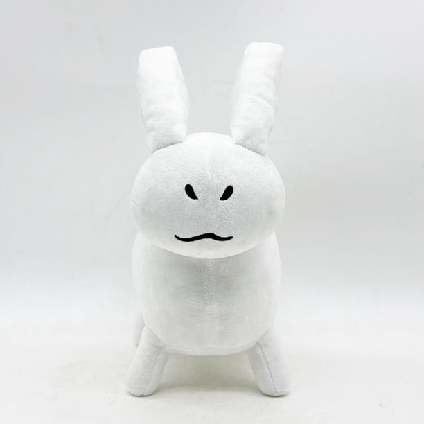 2025 Official Forsaken Game Gubby Plush Fun White Rabbit Cat Toys