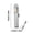 Silver, variant on High-Efficiency Butane Lighter with Adjustable Flame for Cooking, Cigars & Outdoor Activities - Refillable, Shockproof, Non-Slip Grip - Ceramic & Metal Construction - Ideal Gift for Home & Travel