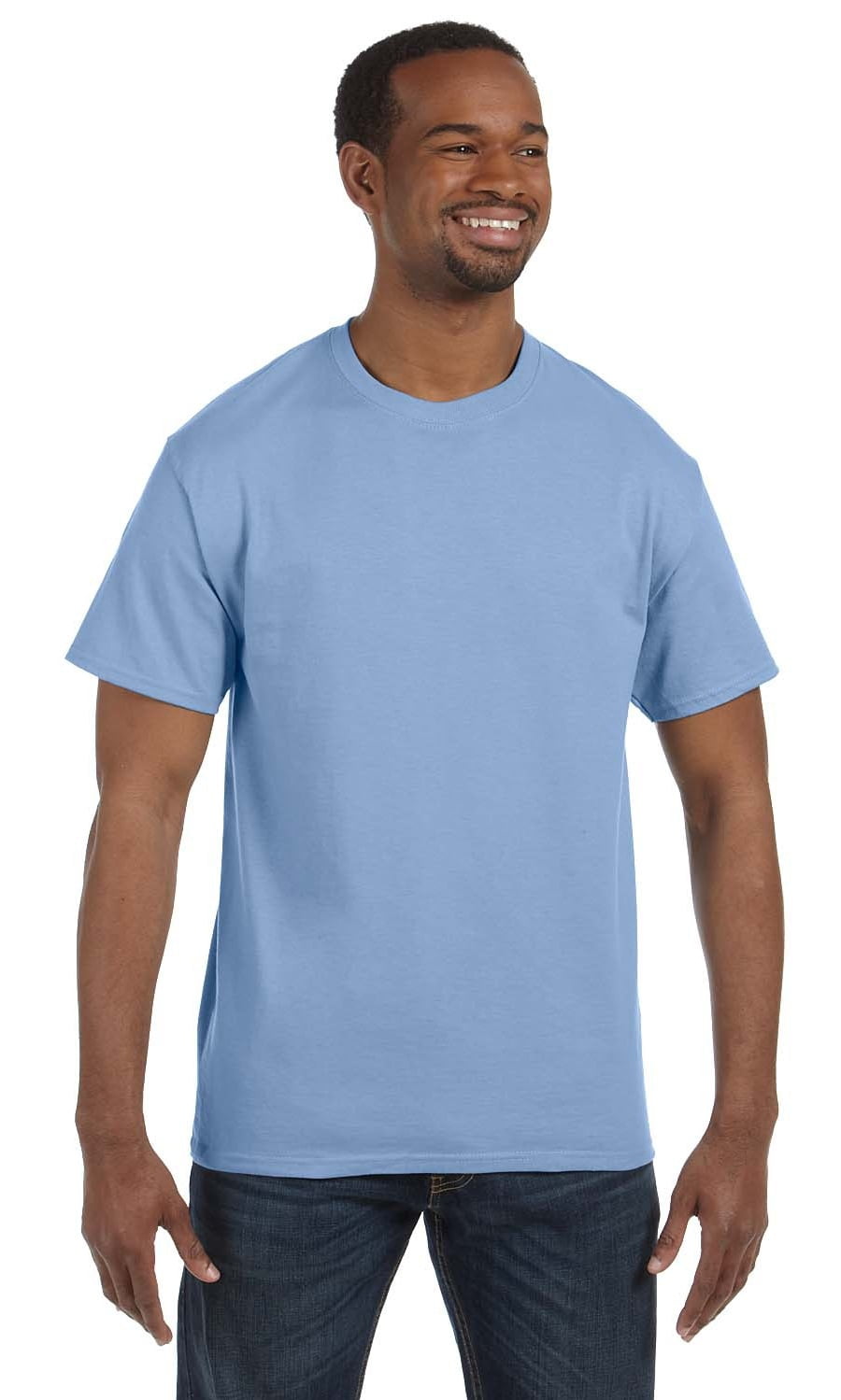 Gildan - The Gildan Adult 53 oz T-Shirt - LIGHT BLUE - XL - Walmart.com ...