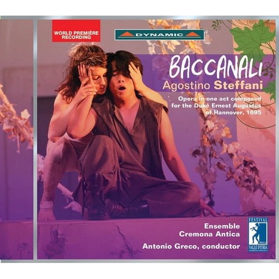 Steffani / Greco / Donini / Strano / Massaro - Agostino Steffani: Baccanali - Music & Performance - CD