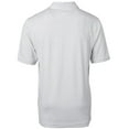 thumbnail image 3 of Men's Cutter & Buck Bobby Bowden White Florida State Seminoles Big & Tall Forge Pencil Stripe Stretch Polo, 3 of 3