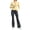 Yellow-workout clothes, variant on FNFYFH Women 2 Piece Outfits Fall Long Sleeve Zip Up Athletic Jacket Flare Legging Workout Sets Casual Matching Outfit Tracksuit Sweatsuit