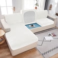 thumbnail image 3 of Funda de asiento de sofá de tela de terciopelo para sala de estar, funda de cojín elástica, funda de sofá suave, Protector de muebles para el hogar, 3 of 5