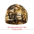 thumbnail image 3 of Qarigey Gorro de exterior para mantener el calor, gorros flexibles para mujer, accesorio de ropa práctico, gorro para adultos con diseño de Color Sombreros camuflaje 1, 3 of 6
