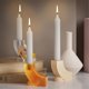 thumbnail image 4 of Crystal Drop Resin Geometric Candle Holder Mold L-Shaped Candle Holder DIY Mold Gypsum Display Stand Silicone Mold, 4 of 5