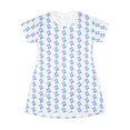 thumbnail image 2 of White Gemini Zodiac T-Shirt Dress 2.0, 2 of 4