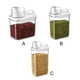 thumbnail image 4 of Monstrate Recipiente transparente con gran abertura: fácil acceso a los alimentos almacenados Tapa hermética Fácil de volcar Grado alimenticio Type3 NO3, 4 of 6