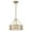GOLDEN, variant on Crystorama Lighting - Kendal - 3 Light Pendant In Modern and Contemporary
