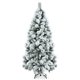 thumbnail image 1 of Costway 180 cm Árbol de Navidad Realístico Fino Nevado Árbol Decorativo y Festivo de Bisagra 515 Ramas en PVC 220 Agujas de Pino, 1 of 7