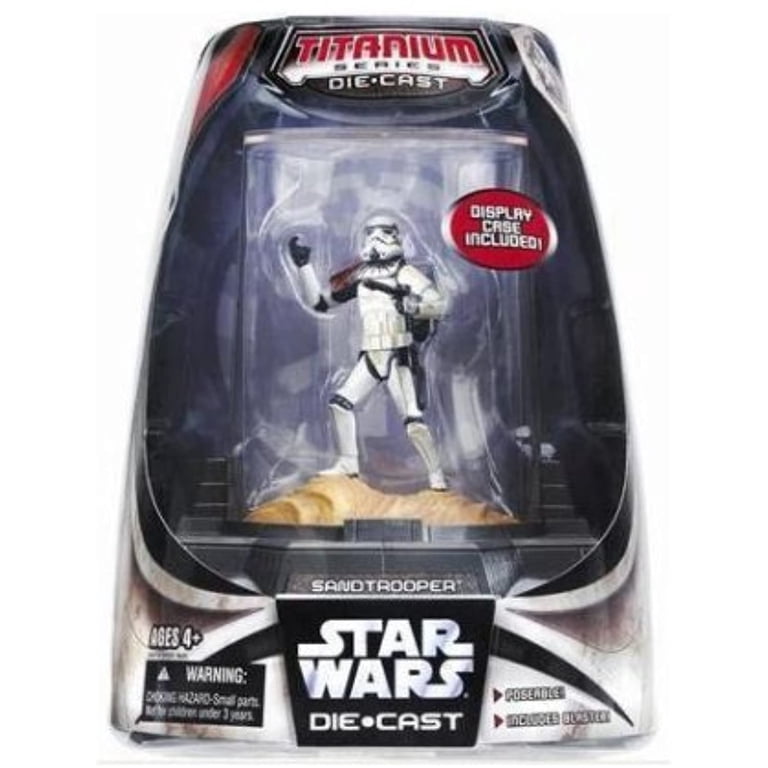 STAR WARS TITANIUM Series Obi-Wan Kenobi Jedi Starfighter 3" véhicule moulé sous pression EUR 6