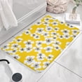 thumbnail image 3 of Pioneer Flower Floral Print Flannel Non Slip Door Rugs,Washable Door Mats Indoor,Decorative Door Mats,Dirt-Resistant and Absorbent Doormat for Entrance,Bedroom,Kitchen,Bathroom,23.5"x16", 3 of 5
